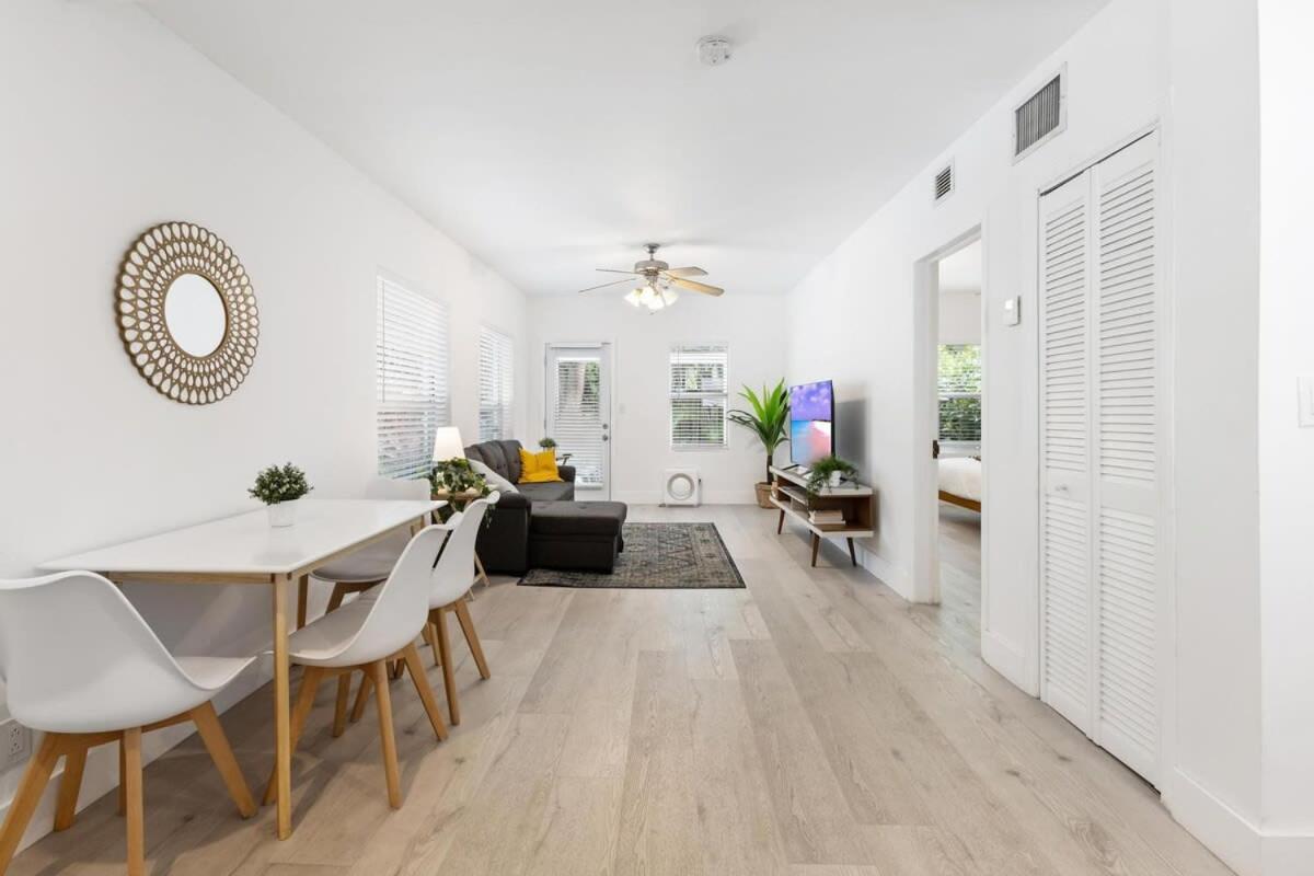 Dreamy 1-Bedroom Apt Walking Distance To Las Olas Fort Lauderdale Bagian luar foto