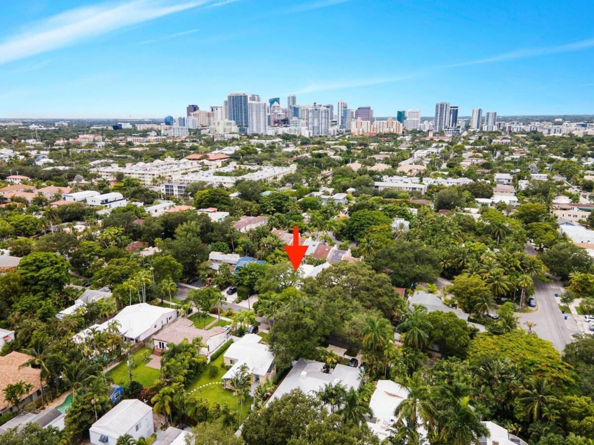 Dreamy 1-Bedroom Apt Walking Distance To Las Olas Fort Lauderdale Bagian luar foto