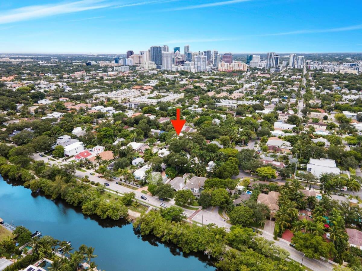 Dreamy 1-Bedroom Apt Walking Distance To Las Olas Fort Lauderdale Bagian luar foto